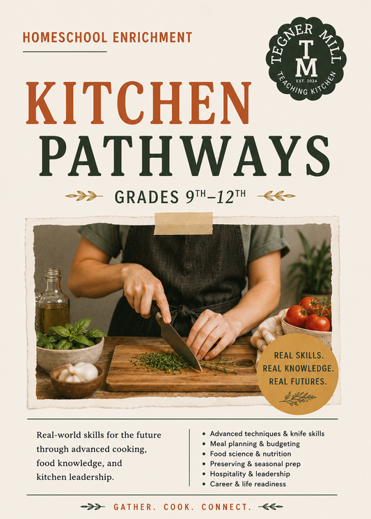 Kitchen Pathway| Homeschool | Fall Semester