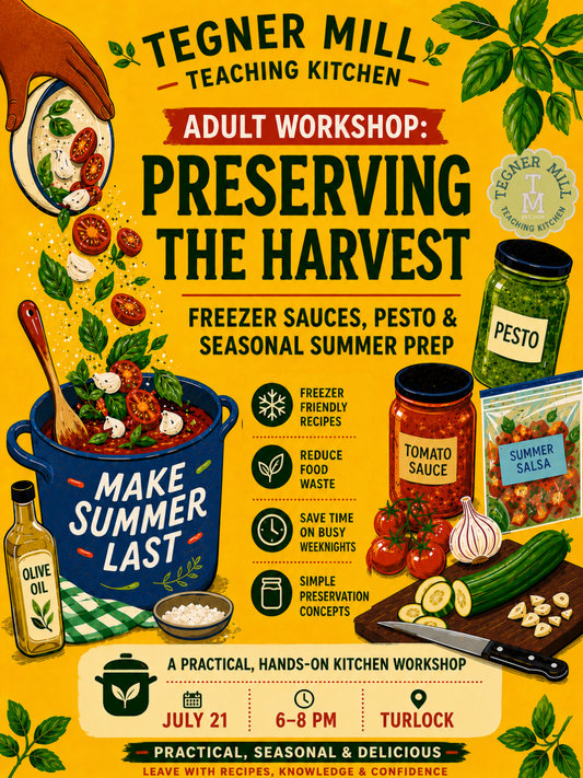 Preserving the Harvest: Freezer Sauces, Pesto and Seasonal Summer Prep